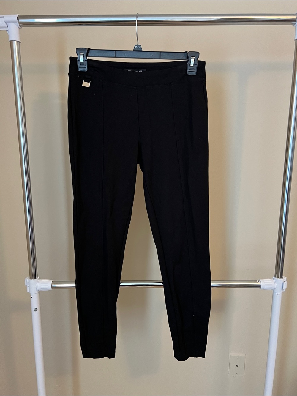 Zac & Rachel Black Tailored Ankle Ponte Pants